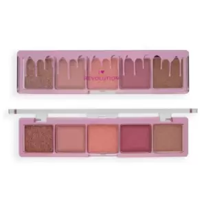 Image of Revolution Beauty I Heart Revolution Mini Chocolate Shadow Palette - Raspberry Fool