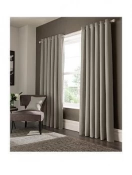 Image of Studio G Elba Lined Eyelet Curtains