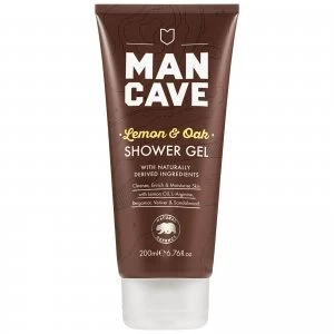 image of ManCave Lemon and Oak Shower Gel 200ml