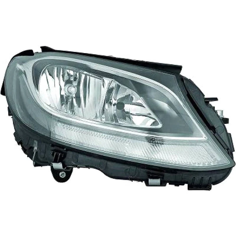Image of DIEDERICHS 1673080 Headlights Priority Parts H7, without LED control unit for daytime running-/position ligh, Right, with bulbs, Halogen Headlight (2