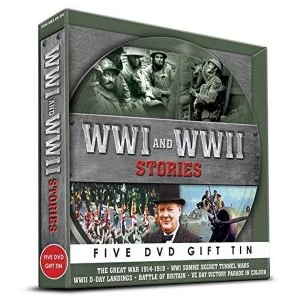 Image of WWI & WWII Stories DVD Gift Tin
