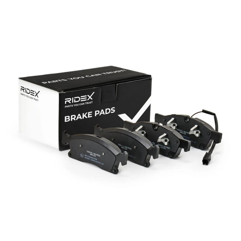Image of RIDEX Brake pad set RIDEX 402B1862