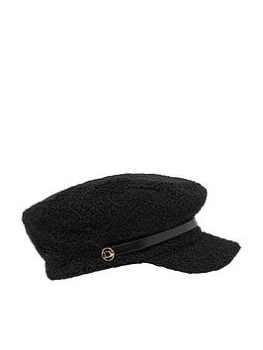 image of Dune London Fara Baker Boy Hat - Black