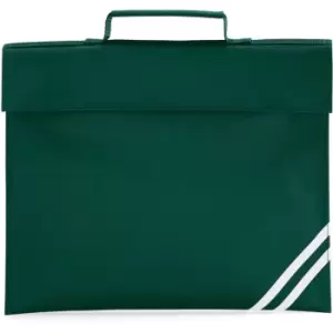 image of Classic Book Bag - 5 Litres (One Size) (Bottle Green) - Quadra