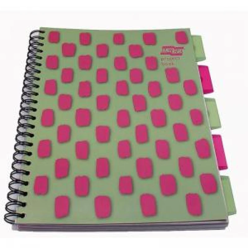 Image of EUROPA Splash A4 Project Book Wirebound 200 Micro Perforated Pages...