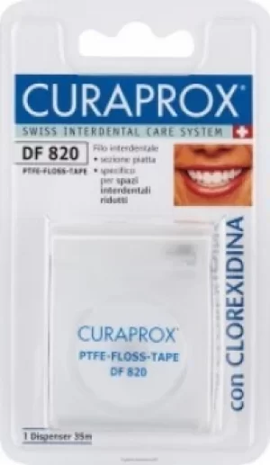 image of Curaprox Df 820 Ptfe Dent Tape 35m