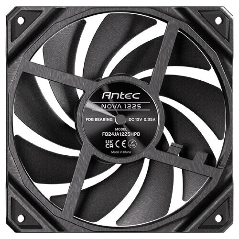 Image of Antec Antec Nova Computer case Fan 12cm Black 0-761345-40050-3