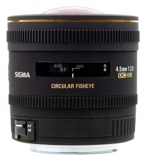 Image of Sigma 4.5mm f2.8 EX DC Circular Fisheye HSM Lens For Canon Mount
