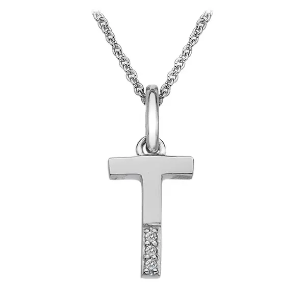 Image of Hot Diamonds T Micro Pendant DP420