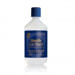 image of Blue Dot Eye Wash Solution 500ml Bottle