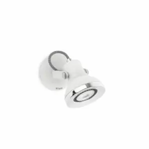 Image of Ring 1 Light Indoor Adjustable Wall Spotlight White GU10