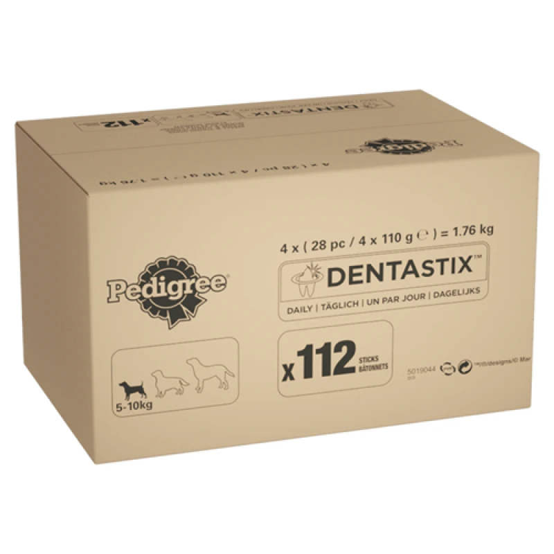 Image of Pedigree DentaStix Daily Dental Chews Small Dog 112 Sticks