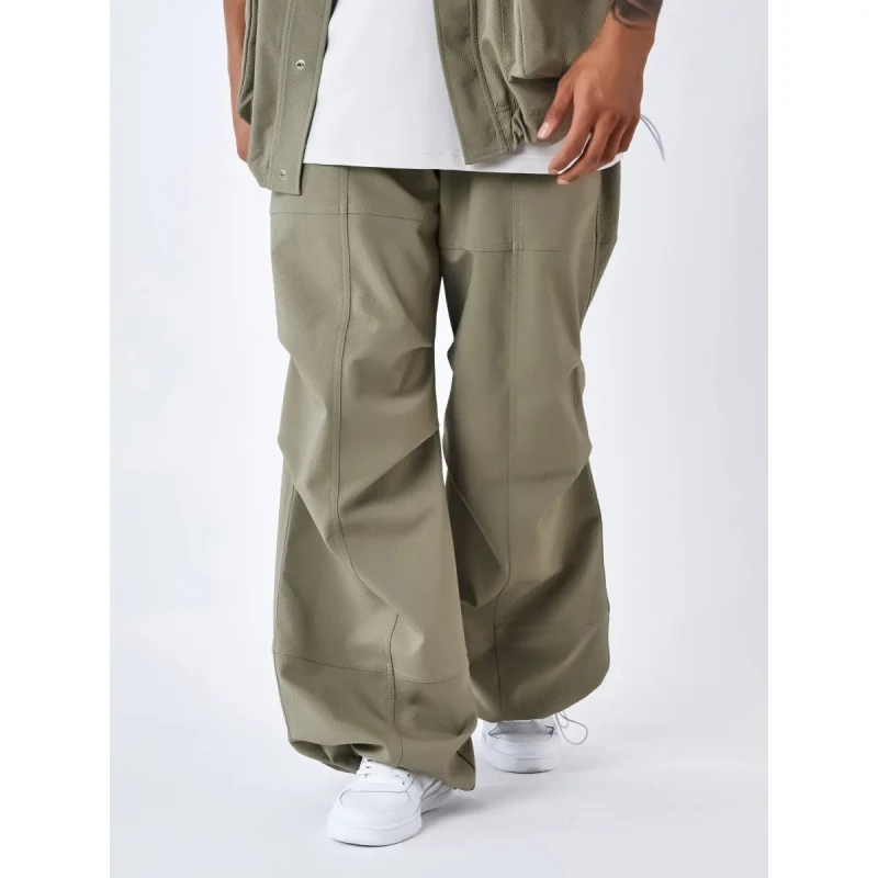 Image of Project X Paris Oversized cut-out trousers Project X Paris Vert Male S