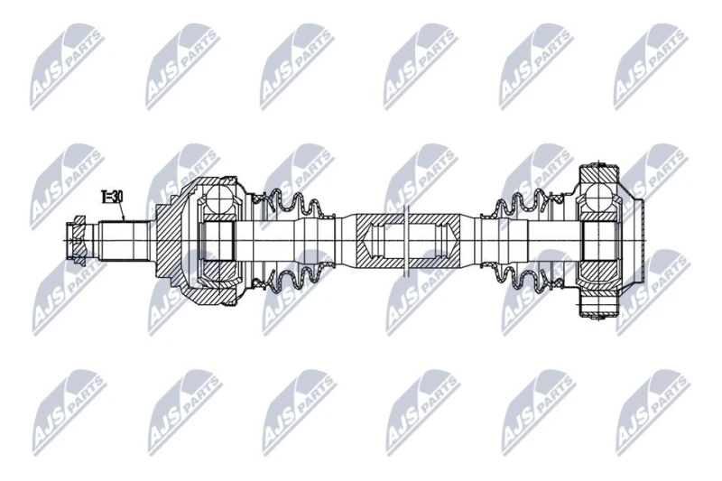 Image of NTY Drive shaft NTY NPW-BM-216