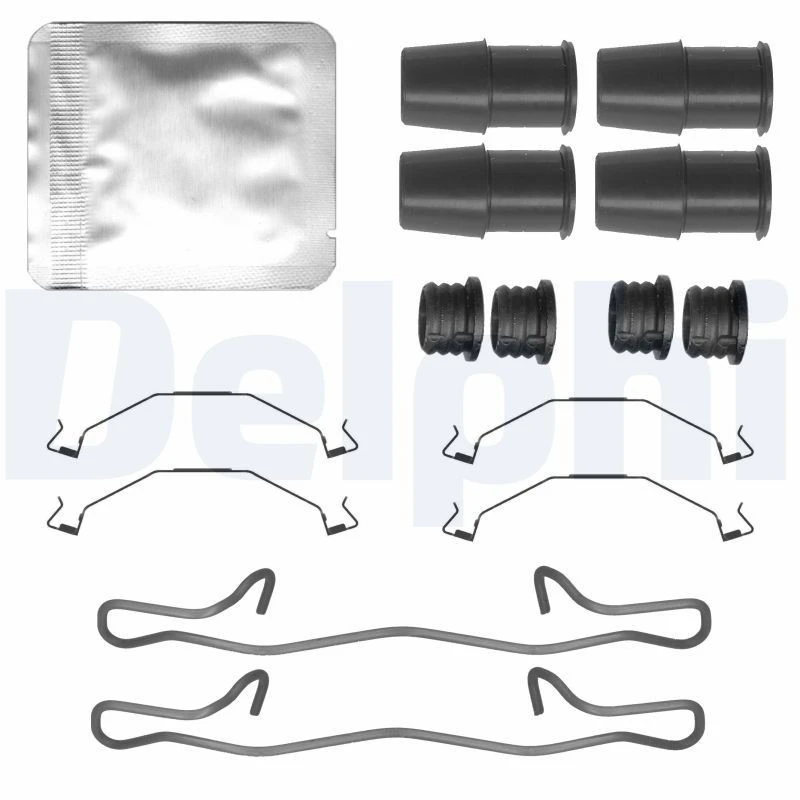 Image of DELPHI Brake pad fitting kit DELPHI LX0790
