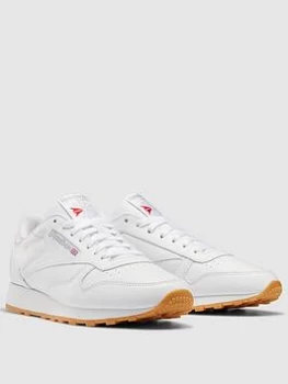 Image of Reebok Classic Leather - White Gum, White/Gum, Size 11, Men