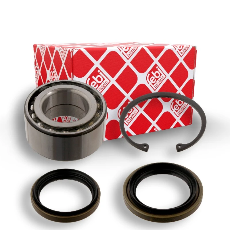 Image of FEBI BILSTEIN 31464 Wheel bearing kit Front Axle Right, with shaft seal Wheel Bearing Kit (654)