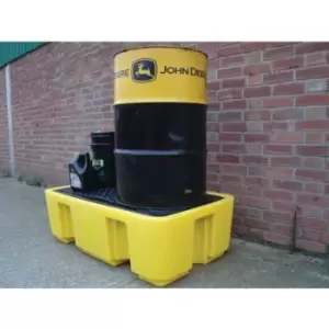 Image of Slingsby Spillpallet for 2 x 205l Drum - Yellow