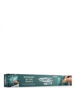 Image of Wonders Of The World - Scratch Poster