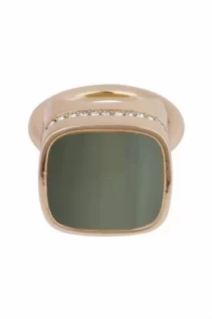 Image of Adore Jewellery Resin Soft Square Ring Size N JEWEL 5419489