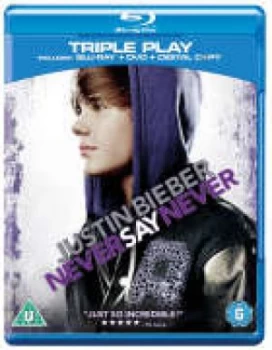 Image of Justin Bieber: Never Say Never - Triple Play (Includes Bluray, DVD and Digital Copy)
