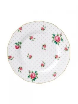 image of Royal Albert Cheeky pink vintage ceramic plate 20cm Pink