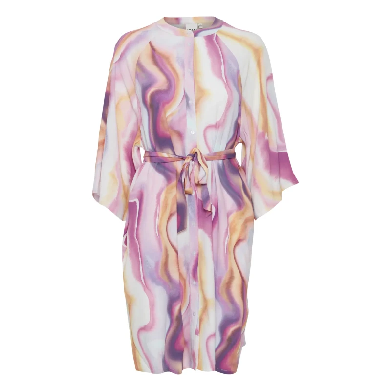 Image of Ichi Womens shirt dress Ichi Rulla Bleu Female 34