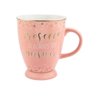 image of Sass & Belle Prosecco Party Pink Mug