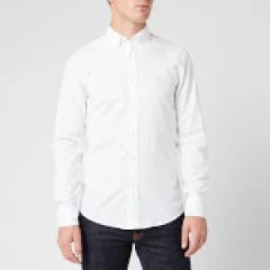Image of Hugo Boss Mabsoot 1 Oxford Shirt White Size L Men