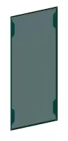 Image of SSUPD Meshroom S - Push Pin Mesh Front Panel - Peacock Blue
