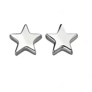 image of Beginnings Sterling Silver E4620 Star Stud Earrings