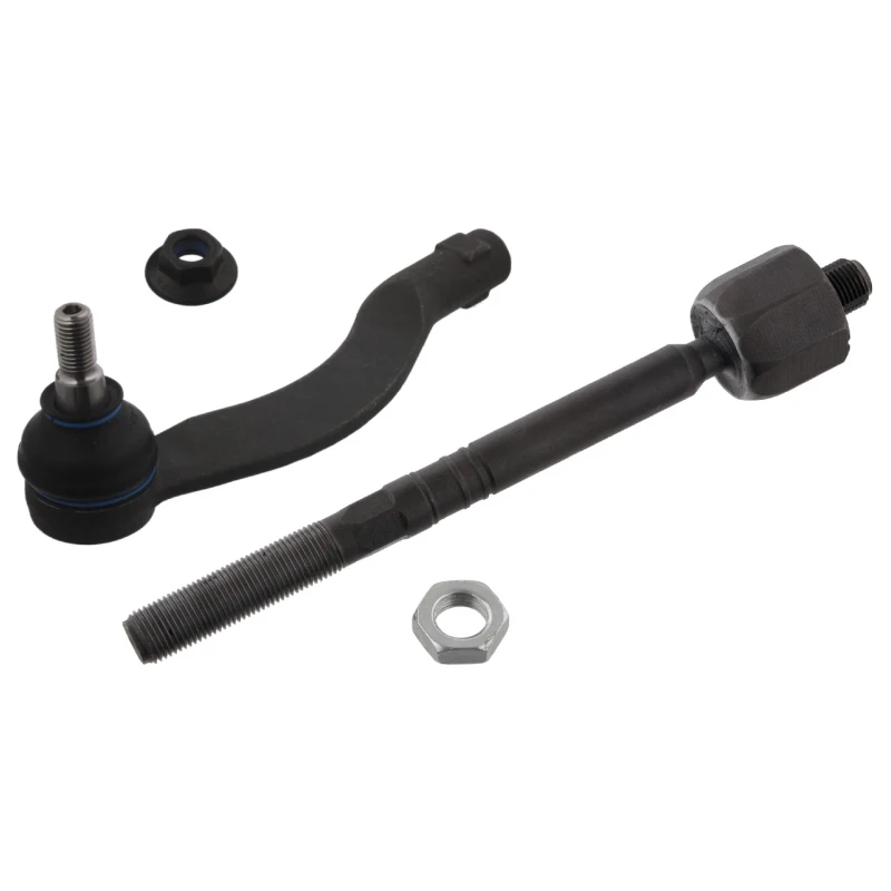 Image of FEBI BILSTEIN 39565 Tie Rod Front Axle Left, with nuts Rod Assembly (284)