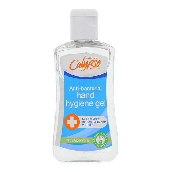 image of Calypso Anti Bacterial Hand Hygiene Gel 100ml - Contains 70% Alcohol