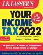 Image of j k lassers your income tax 2022 for preparing your 2021 tax return