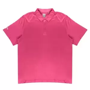 Image of Callaway Solid Polo Shirt Mens - Pink