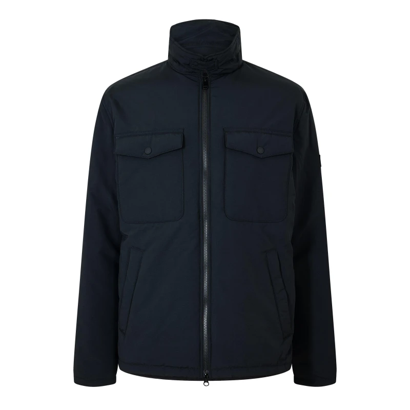 Image of Barbour International Distill Quilted Jacket - S Black Coats and Jackets male MQU1828BK11 S