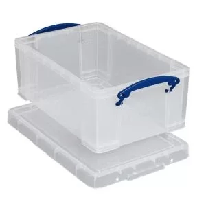 image of Really Useful Storage Box Plastic Lightweight Robust Stackable 5Litre