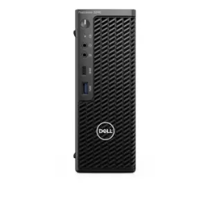 Image of DELL Precision 3240 DDR4-SDRAM i7-10700 CFF Intel Core i7 16GB 1000 GB SSD Windows 10 Pro Workstation Black