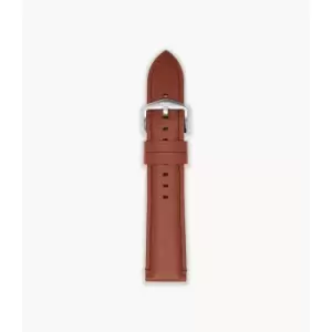 Image of Fossil Mens 22Mm Cactus Leather Strap - Brown