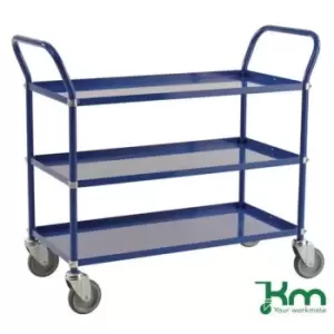 Image of Slingsby Konga Three Tier Trolley - Blue