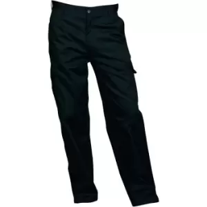 image of Portwest - Mens Combat Workwear Trousers (30/L) (Black) - Black