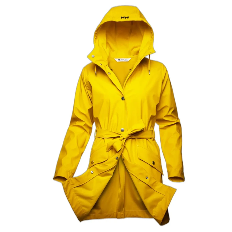 Image of Helly Hansen Raincoat woman Helly Hansen Kirkwall II Jaune Female L