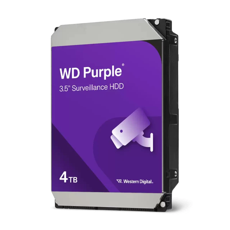Image of Western Digital Western Digital Purple internal hard drive 4TB 5400 RPM 128 MB 3.5" Serial ATA III WD44PURZ