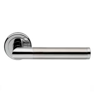 Image of Serozzetta - Trend Lever On Round Rose - Silver