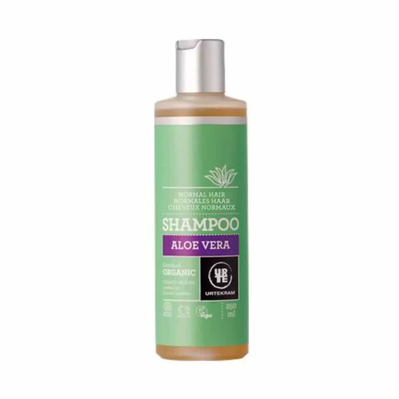 Image of Urtekram Organic Aloe Vera Shampoo, Normal 250ml