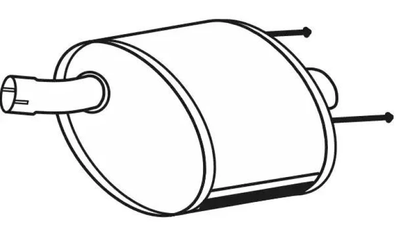 Image of Rear silencer VEGAZ OS-752