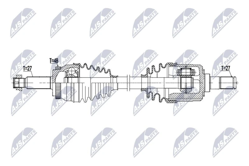 Image of NTY Drive shaft NTY NPW-KA-420