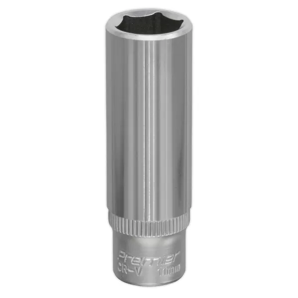 image of Genuine SEALEY S1411D WallDrive&#174; Socket 11mm Deep 1/4Sq Drive