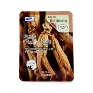 image of 3W Clinic - Fresh Red Ginseng Mask Sheet - 1pc