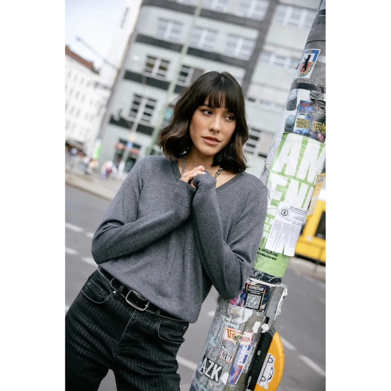 Image of Freeman T Porter Woman sweater Freeman T Porter Lorel Argente Female XS